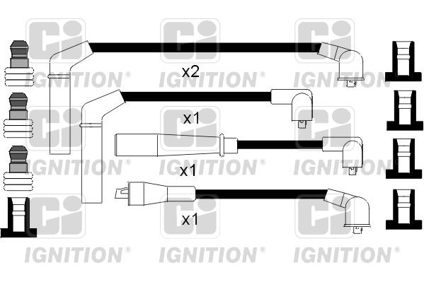 QUINTON HAZELL Комплект проводов зажигания XC862